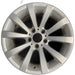17" BMW 323i 08-12 17x8 , 10 spoke, V spoke, tapered spoke Original OEM Wheel - Front View