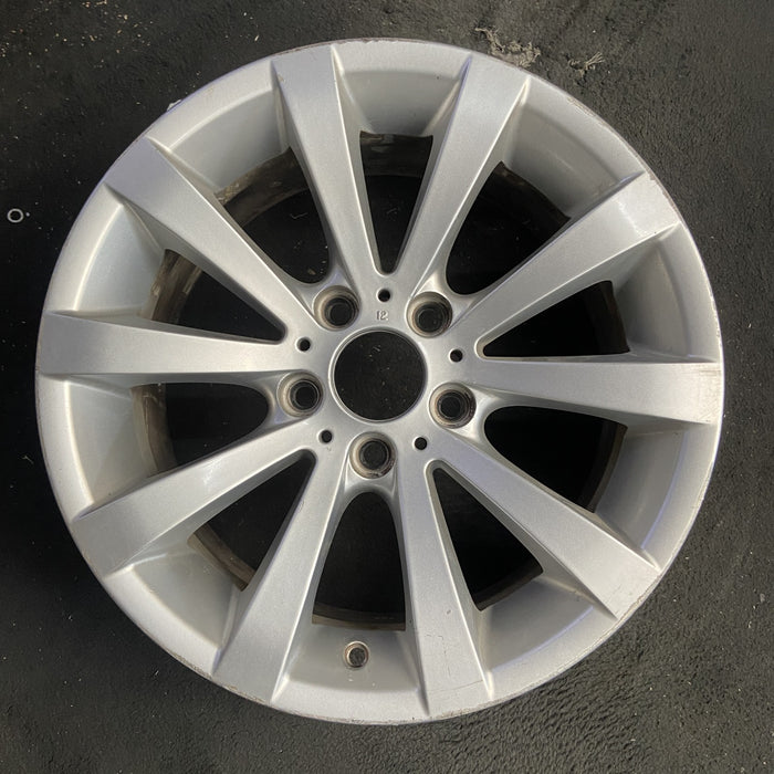 17" BMW 323i 08-12 17x8 , 10 spoke, V spoke, tapered spoke Original OEM Wheel - Additional View