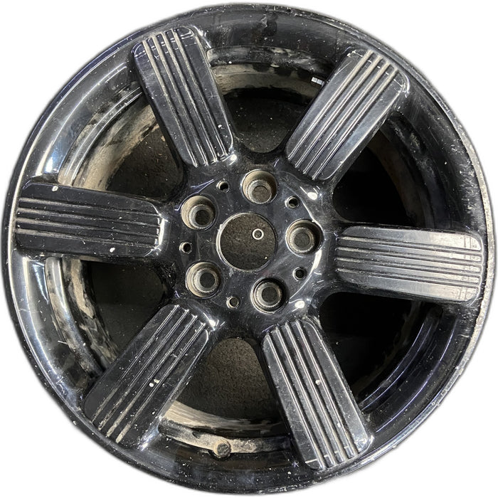 17" MINI COOPER 22-24 17x7, 6 spoke, straight spoke Original OEM Wheel Rim - Front View