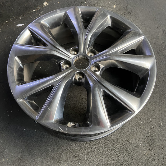 19" SANTA FE 18 19x7.5 , 2.0L , w/, black Original OEM Wheel Rim - View 7