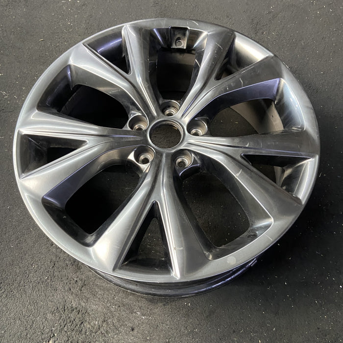 19" SANTA FE 18 19x7.5 , 2.0L , w/, black Original OEM Wheel Rim - View 8