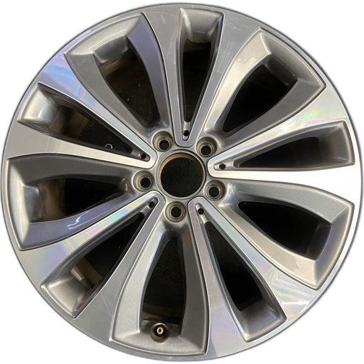19" MERCEDES GLE-CLASS 20-23 167 Type, GLE350, 19x8, 5 twin spoke Original OEM - Front View