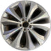 19" MERCEDES GLE-CLASS 20-23 167 Type, GLE350, 19x8, 5 twin spoke Original OEM - Front View