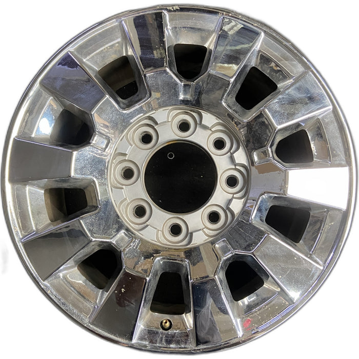 20" SIERRA 2500 PICKUP 17-18 20x8.5, 10 spoke, opt RQA Original OEM Wheel Rim - Front View