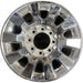 20" SIERRA 2500 PICKUP 17-18 20x8.5, 10 spoke, opt RQA Original OEM Wheel Rim - Front View