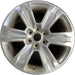 20" FORD F150 PICKUP 15-20 20x8.5, 6 spoke, polished Original OEM Wheel Rim - Front View