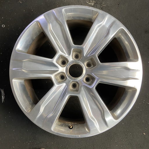 20" FORD F150 PICKUP 15-20 20x8.5, 6 spoke, polished Original OEM Wheel Rim - Additional View