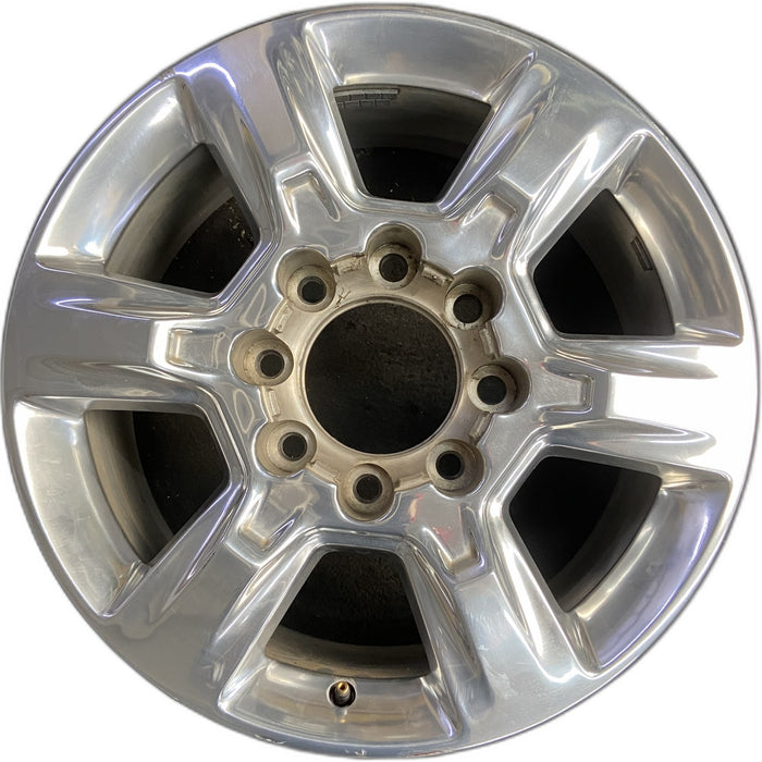 20" SIERRA 2500 PICKUP 17-19 20x8.5, 6 spoke Original OEM Wheel Rim - Front View