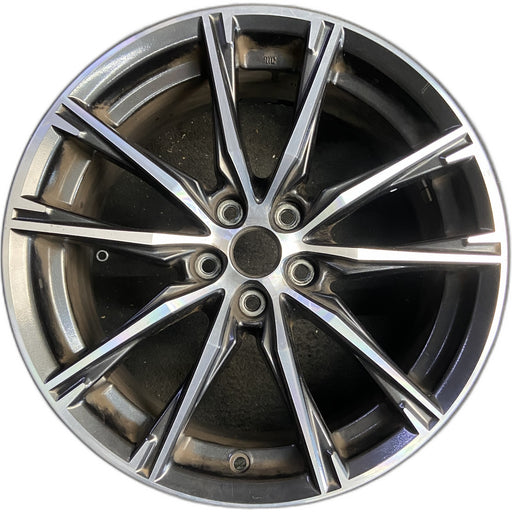 17" 86 17-19 17x7 , 10 spoke Original OEM Wheel Rim - Front View