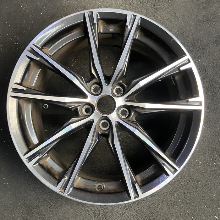 17" 86 17-19 17x7 , 10 spoke Original OEM Wheel Rim - Additional View