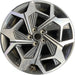 20" PALISADE 21-22 20x7.5 , H spoke Original OEM Wheel Rim - Front View