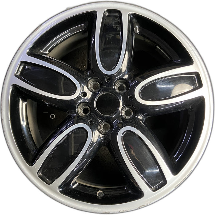 18" MINI COOPER 16-19 18x7, U spoke, solid spoke Original OEM Wheel Rim - Front View