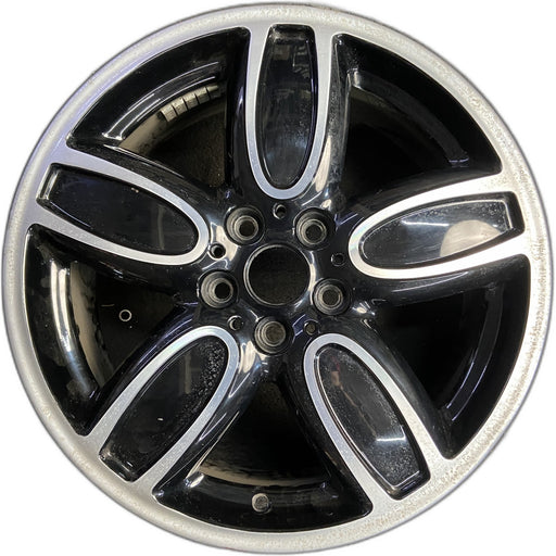 18" MINI COOPER 16-19 18x7, U spoke, solid spoke Original OEM Wheel Rim - Front View