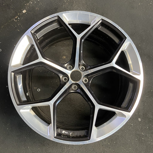 22" AUDI RS6 24-25 22x10.5 , , machined face with black pockets Original OEM - Additional View