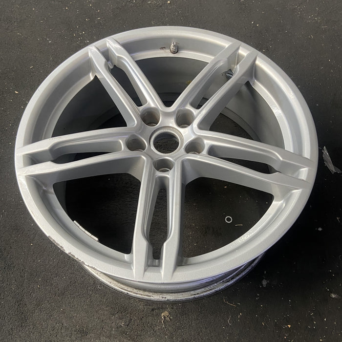 19" PORSCHE MACAN 15-18 19x8, 5 double spoke Original OEM Wheel Rim - View 8