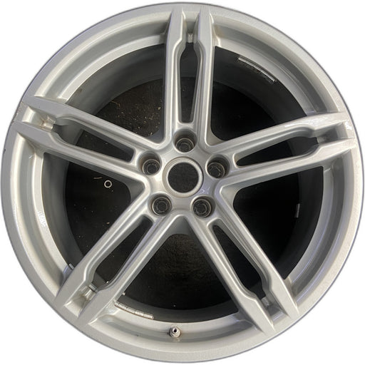 19" PORSCHE MACAN 15-18 19x9, 5 double spoke Original OEM Wheel Rim - Front View
