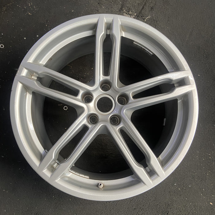 19" PORSCHE MACAN 15-18 19x9, 5 double spoke Original OEM Wheel Rim - Additional View