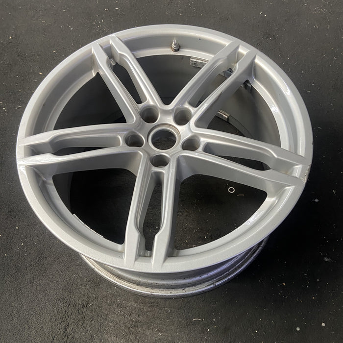 19" PORSCHE MACAN 15-18 19x9, 5 double spoke Original OEM Wheel Rim - View 8