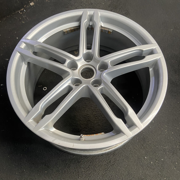 19" PORSCHE MACAN 15-18 19x8, 5 double spoke Original OEM Wheel Rim - View 7