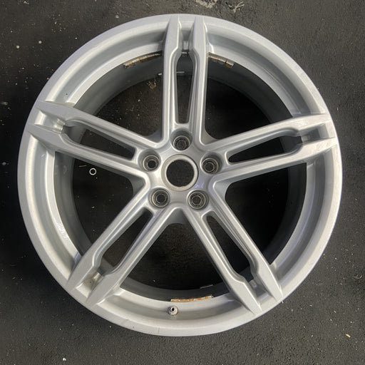 19" PORSCHE MACAN 15-18 19x9, 5 double spoke Original OEM Wheel Rim - Additional View