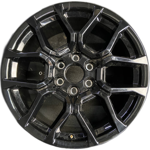 20" CANYON 23-24 20x9, black Original OEM Wheel Rim - Front View