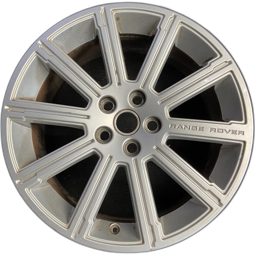 20" RANGE ROVER 10-11 , 20x8.5, 10 single spokes , finish Original OEM Wheel Rim - Front View