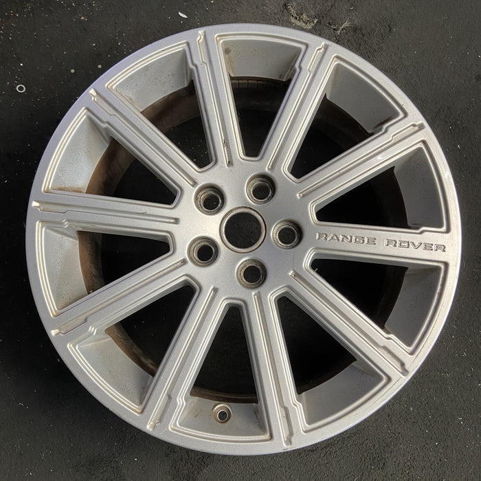 20" RANGE ROVER 10-11 , 20x8.5, 10 single spokes , finish Original OEM Wheel Rim - Additional View