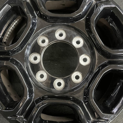 18" FORD F250SD PICKUP 23-25 18x8, aluminum, 6 spoke, black Original OEM Wheel - Angle View