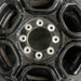 18" FORD F250SD PICKUP 23-25 18x8, aluminum, 6 spoke, black Original OEM Wheel - Angle View