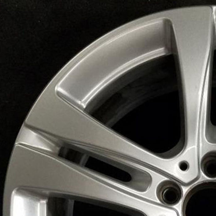 18" MERCEDES S-CLASS 17 222 Type, , S550, 18x8 Original OEM Wheel Rim - Side Profile