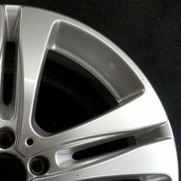 18" MERCEDES S-CLASS 17 222 Type, , S550, 18x8 Original OEM Wheel Rim - Close-Up Detail