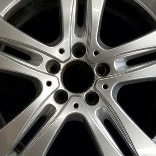 18" MERCEDES S-CLASS 17 222 Type, , S550, 18x8 Original OEM Wheel Rim - Angle View
