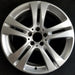 18" MERCEDES S-CLASS 17 222 Type, , S550, 18x8 Original OEM Wheel Rim - Front View