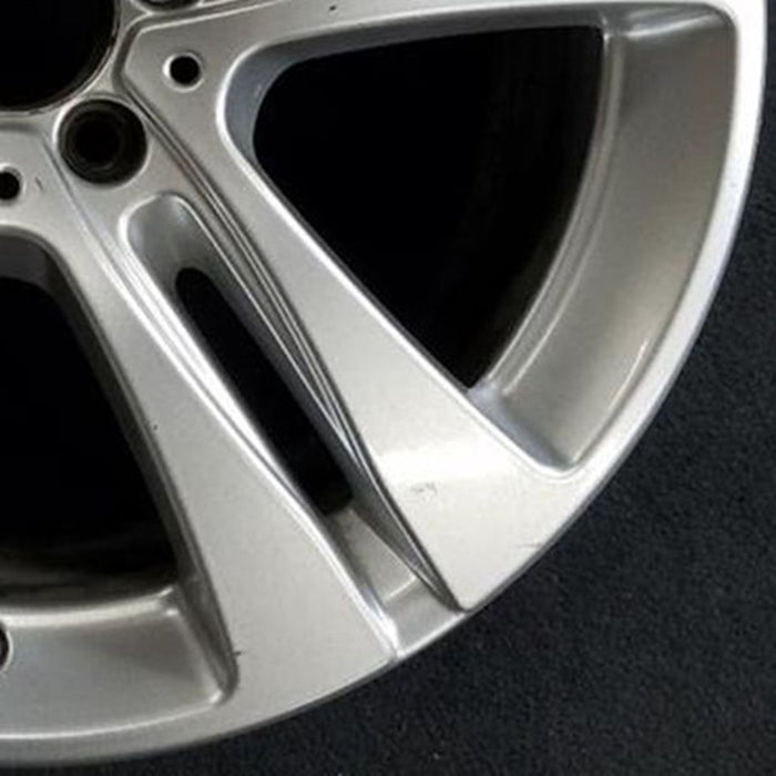18" MERCEDES S-CLASS 17 222 Type, , S550, 18x8 Original OEM Wheel Rim - Back View