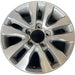 20" SEQUOIA 08-17 20x8, , 10 spoke, dark gray inlay Original OEM Wheel Rim - Front View