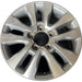 20" SEQUOIA 08-17 20x8, , 10 spoke, dark gray inlay Original OEM Wheel Rim - Front View