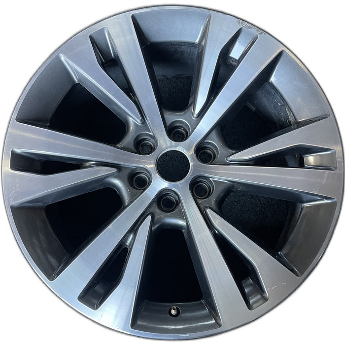 22" EXPEDITION 20-21 22x9.5 , 12 spoke Original OEM Wheel Rim - Front View