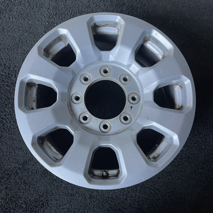 18" FORD F250SD PICKUP 23-24 18x8, aluminum, 8 spoke, flared spoke Original OEM - Additional View