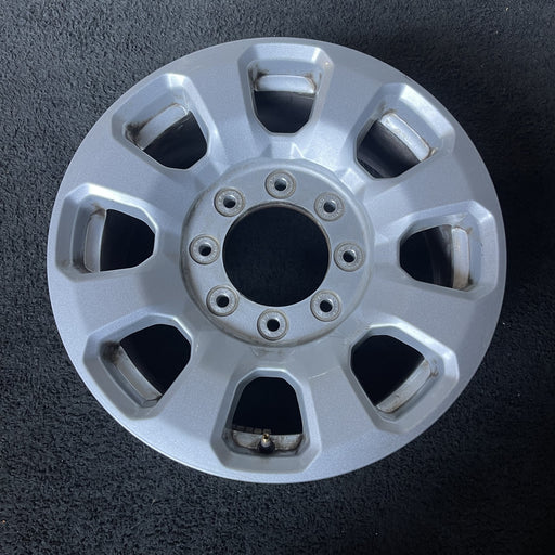 18" FORD F250SD PICKUP 23-24 18x8, aluminum, 8 spoke, flared spoke Original OEM - Additional View