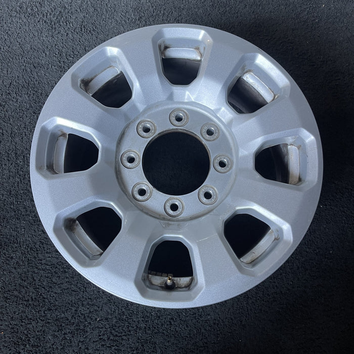 18" FORD F250SD PICKUP 23-24 18x8, aluminum, 8 spoke, flared spoke Original OEM - Additional View