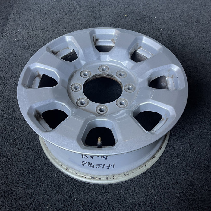 18" FORD F250SD PICKUP 23-24 18x8, aluminum, 8 spoke, flared spoke Original OEM - View 7