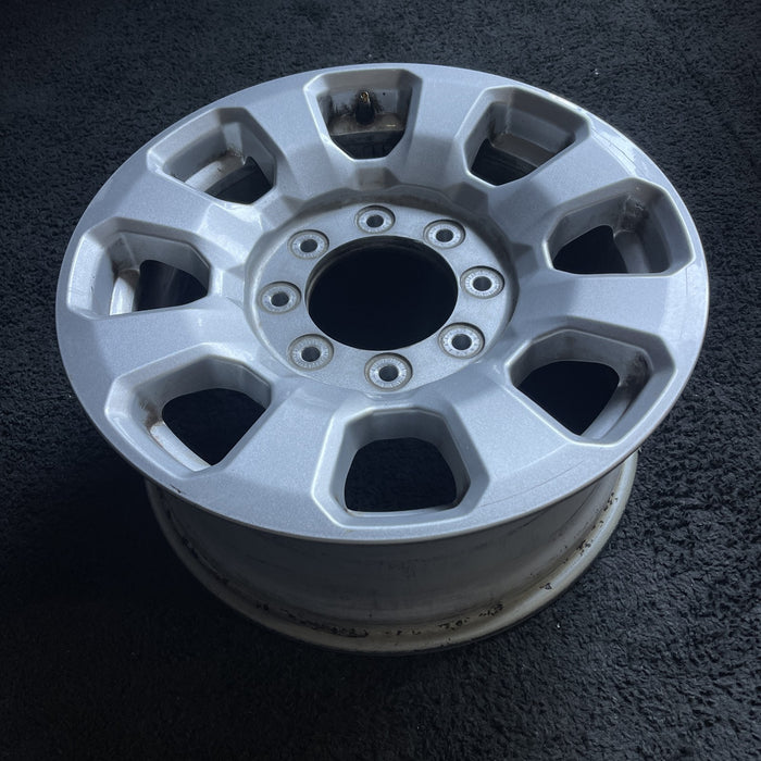 18" FORD F250SD PICKUP 23-24 18x8, aluminum, 8 spoke, flared spoke Original OEM - View 8
