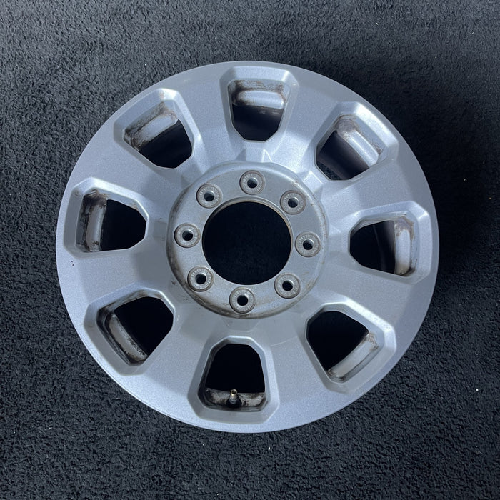 18" FORD F250SD PICKUP 23-24 18x8, aluminum, 8 spoke, flared spoke Original OEM - Additional View