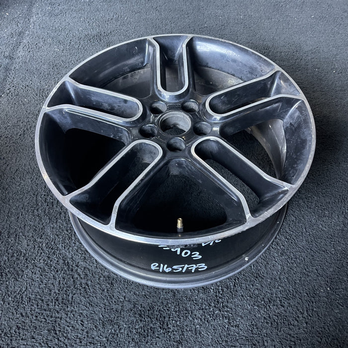 20" EDGE 13 20x8 , , black with machined edges Original OEM Wheel Rim - View 7