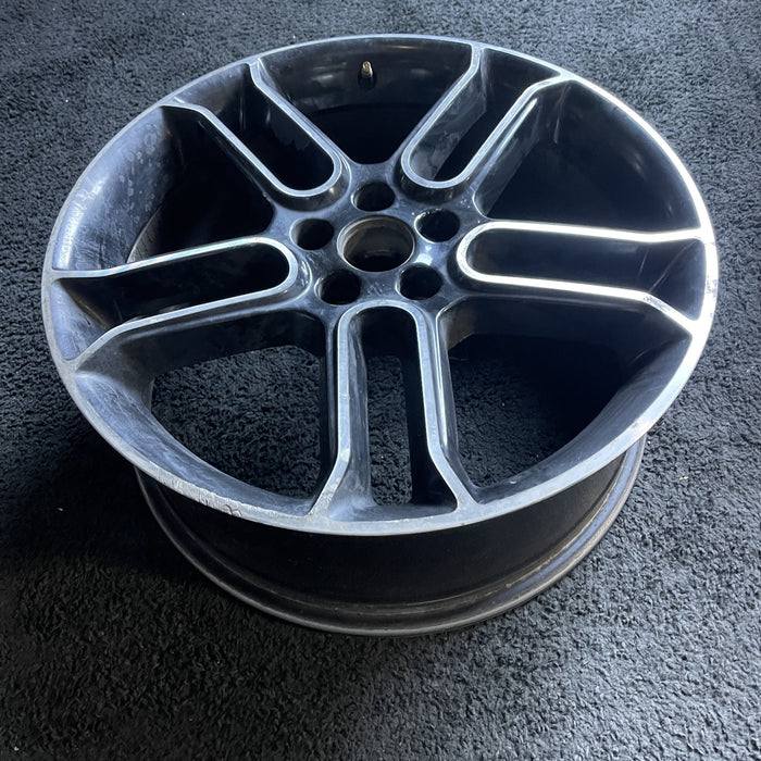 20" EDGE 13 20x8 , , black with machined edges Original OEM Wheel Rim - View 8