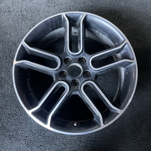 20" EDGE 13 20x8 , , black with machined edges Original OEM Wheel Rim - Additional View
