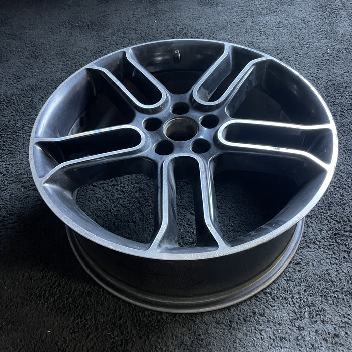 20" EDGE 13 20x8 , , black with machined edges Original OEM Wheel Rim - View 8