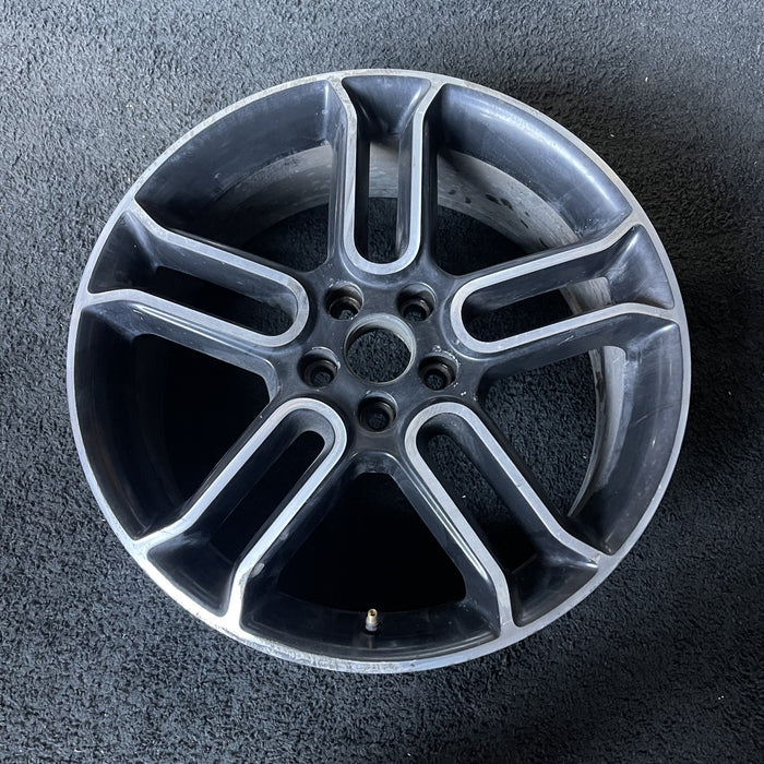 20" EDGE 13 20x8 , , black with machined edges Original OEM Wheel Rim - Additional View