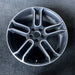 20" EDGE 13 20x8 , , black with machined edges Original OEM Wheel Rim - Additional View