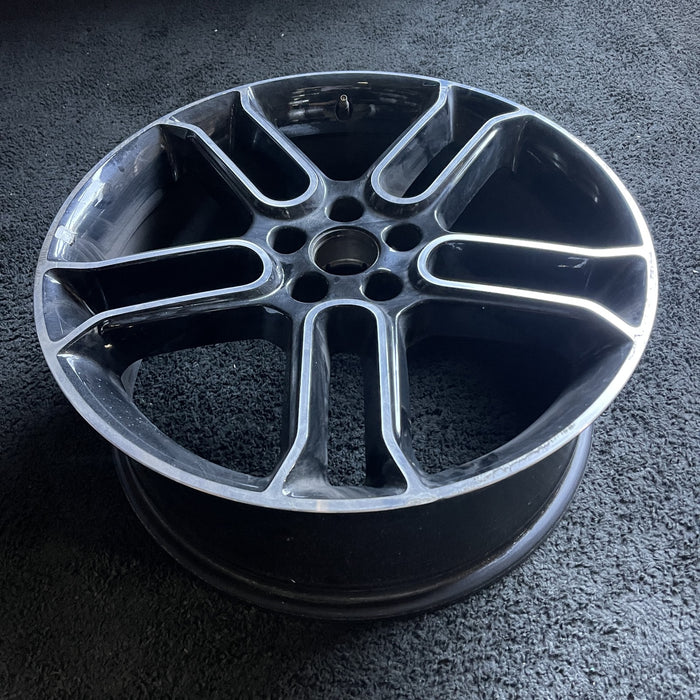 20" EDGE 13 20x8 , , black with machined edges Original OEM Wheel Rim - View 8